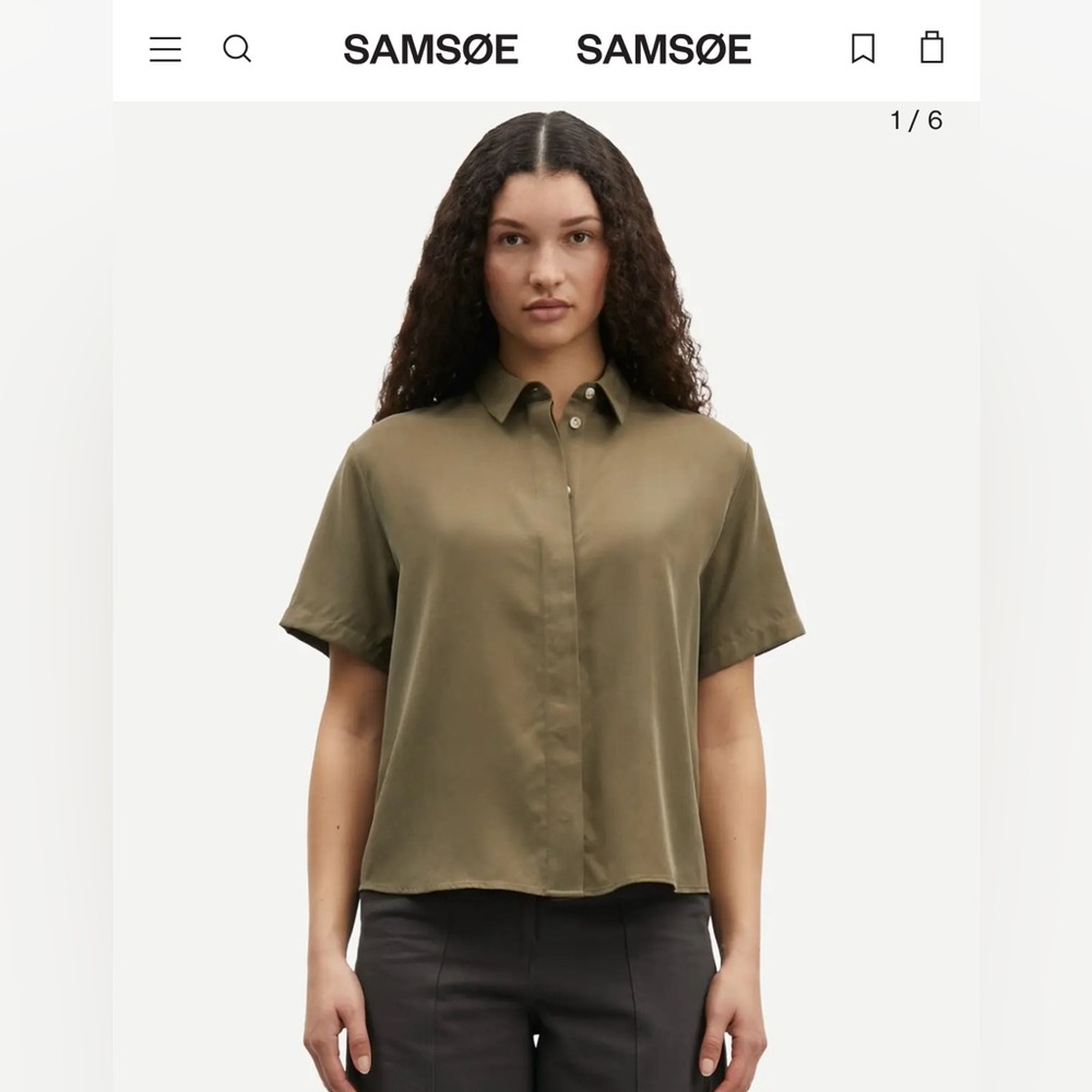Samsoe Samsoe MINA SS SHIRT